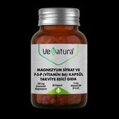 VeNatura Magnezyum Sitrat ve P5P (Vitamin B6) 90 Kapsül - 1