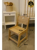 Çocuk Aktivite Masası Sandalyesi | MDF Gövde | Yüksek Kalite ve Ergonomi thumbnail 4