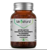 VeNatura Cranberry ve D Mannoz Takviye Edici Gıda 30 Yumuşak Kapsül - 1