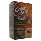Color and Soin Tamamen Bitkisel Organik Saç Boyası 8N Buğday Sarısı - 1