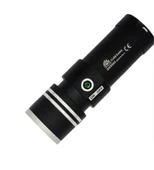 GK9565 100w Ultra Güçlü 2200m Menzil Usb Giriş-Powerbank Lazer Silindir Şarjlı El Feneri 6000 mAh thumbnail 1