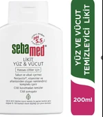 Sebamed Likit Yüz ve Vücut Temizleyici Jel 200 ml- Diş Beyazlatıcı Köpük Hediye thumbnail 1