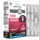 Zade Vital Feminen Probiyotik Takviye Edici Gıda 30 Kapsül - 1