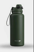 Stevig ST-215 1 Hand Leak-Proof Sızdırmaz Çelik Termos 1000ML Green - 4
