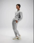 ELLESSE EM554-GI Erkek Eşofman Altı Gri - 5
