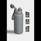Stevig ST-214 1 Hand Leak-Proof Sızdırmaz Çelik Termos 1000ML Grey - 1