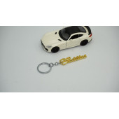 Cadillac  Çift Yön  New Style  Gold Krom Metal  Anahtarlık   AYNI GÜN ÜCRETSİZ KARGO - 2
