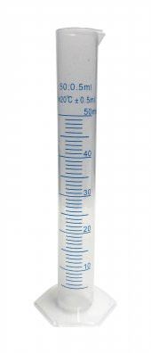 PLASTİK DERECELİ SİLİNDİR SET 5 ADET 50 ML - 1