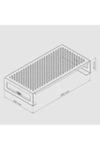 Cle Metal Monitor / Tv / Laptop Yükseltici Stand - Siyah - 4
