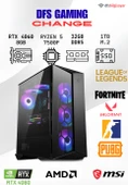 DFS GAMING CHANGE RYZEN 5 7500F-B650M-RTX 4060-32GB DDR5 RAM-1TB M.2 SSD-OYUNCU BİLGİSAYARI thumbnail 1