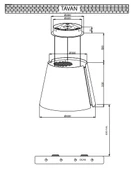 LX-ADA 2061 LUXELL ABAJUR DAVL(YURT İÇİ)SARI(KF - 2