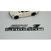 Chevrolet Camaro ZL1 Bagaj Yazı Krom Metal 3M 3D Logo Amblem - 3