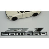 Chevrolet Camaro ZL1 Bagaj Yazı Krom Metal 3M 3D Logo Amblem - 5