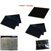 JUNIOR 777 GEN 8x11 mm Geniş Maske Camı 100 Adet - 2