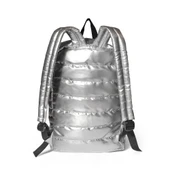 Biggdesign Moods Up Calm Kapitone Sırt Çantası Su Geçirmez Hafif Okul ve Laptop Çantası Gümüş Renk thumbnail 2