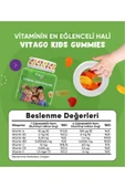 Vitago Kids Gummies Multivitamin Multimineral Içeren 60 Adet Çiğnenebilir Gummy Jel thumbnail 3