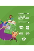 Vitago Kids Gummies Multivitamin Multimineral Içeren 60 Adet Çiğnenebilir Gummy Jel thumbnail 4