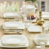 Pierre Cardin Almond 60 Parça Yemek Takımı - 3
