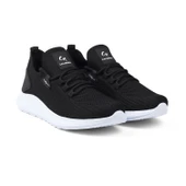 Erkek Siyah Beyaz Sneaker Spor Ayakkabı Rahat Hafif Günlük thumbnail 6