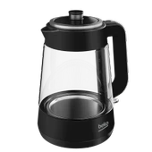 Beko CM 5964 B Floral 1900 W Siyah Cam Çay Makinesi - 2