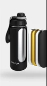 Stevig ST-207 1 Hand Leak-Proof Sızdırmaz Çelik Termos 500ML Black - 4