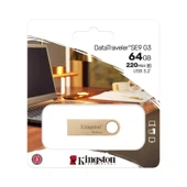 Kingston 64GB Metal USB 3.2 SE9 G3 Flash Bellek - DTSE9G3/64GB - 3