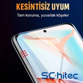 ScHitec Redmi Note 14 Pro+ Darbe Emici Premium Ön Şeffaf Nano Ekran Koruyucu Poliüretan Film thumbnail 6