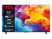 TCL 55V6B 4K Ultra HD 55" 140 Ekran Uydu Alıcılı Google Smart LED TV thumbnail 1