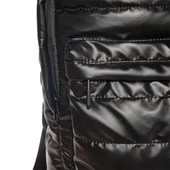 Biggdesign Moods Up Relaxed Kapitone Sırt Çantası Su Geçirmez Kumaşlı Okul ve Laptop Çantası Siyah thumbnail 5