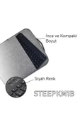 Steep Solid Magic Siyah Şarjlı Bluetooth Klavye Mouse Set - 2