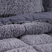 Schafer Home Deluxe Çift Kişilik Yorgan Seti Antrasit thumbnail 2