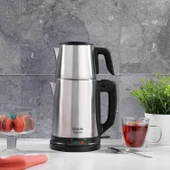 Schafer Teelike 1800 W Paslanmaz Çelik Çay Makinesi İnox - 1