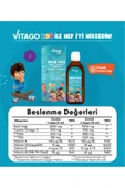 Vitago Kids Balık Yağı Omega 3, Vitamin A, D3, E, K2 Içeren Şurup - 3