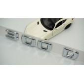 300 D Bagaj Krom ABS 3M 3D Yazı Logo - 4