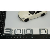 300 D Bagaj Krom ABS 3M 3D Yazı Logo - 5