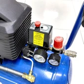 Factor ZB2550 Hava Kompresörü 2.5 Hp 50 Litre Tank 8 Bar Sanayi Tipi Güçlü Endüstriyel Kompresör thumbnail 6