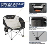 Madfox Moonchair Deluxe Katlanır Kamp Sandalyesi - 3