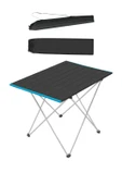 Katlanabilir Alüminyum Kamp Ve Piknik Masası - Çantalı Siyah - Geniş Model thumbnail 1