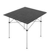 Alüminyum Katlanabilir Kamp ve Piknik Masası - Omuz Askılı Taşıma - Siyah thumbnail 2