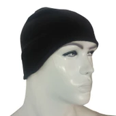 Savex Kulaklıklı Polar Bere Siyah - 1