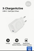 2’si 1 TYPE-C Çıkışlı Telefon- Apple Watch Akıllı Saat Wireless Kablosuz Destekli Şarj Adaptörü - 1