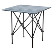Katlanabilir Alüminyum Kamp ve Piknik Masası - Akordion - Antrasit - (54024) - 4
