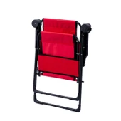 Katlanabilir Kamp Sandalyesi - Rest - Bardaklıklı - Argeus - Kırmızı - 4