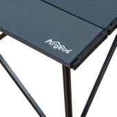 Katlanabilir Alüminyum Kamp ve Piknik Masası - Akordion - Antrasit - (54024) - 3