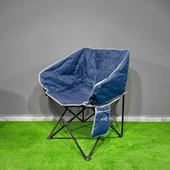 Argeus Balcony Comfort Katlanabilir Kamp Sandalyesi Lacivert thumbnail 2