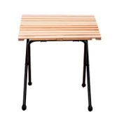 Katlanabilir Ahşap Kamp ve Piknik Masası - Demir Ayaklı (54021) - 2