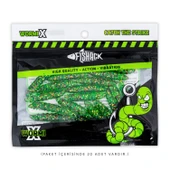 Silikon Kurt Yem - Fishack - 35mm - Sarımsak Kokulu - 20 Adet - Jungle - Trout Bait - 2