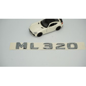 ML 320 Bagaj Krom ABS 3M 3D Yazı Logo - 2