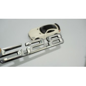 Bmw 528 Bagaj Krom ABS 3M 3D Yazı Logo Orjinal Ürün thumbnail 1