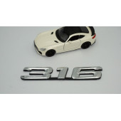 Bmw 316 Bagaj Krom ABS 3M 3D Yazı Logo Orjinal Ürün - 3
